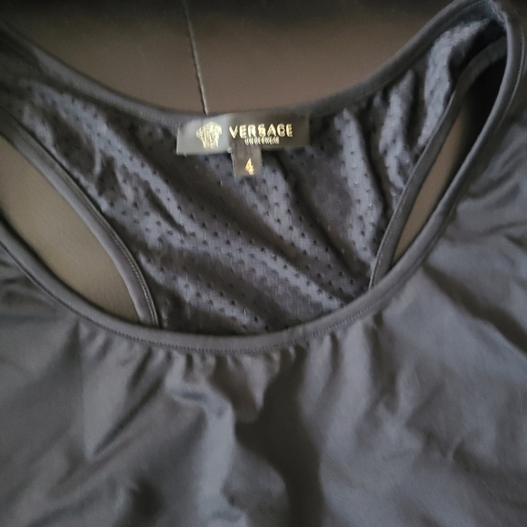 AUTHENTIC VERSACE TOP size 3 US 8 - Picture 3 of 5